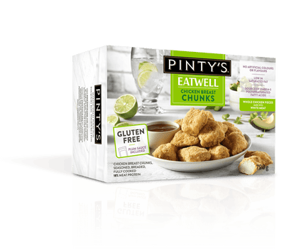 Pinty's Gluten Free Breaded & Seasoned Chicken Breast Chunks, 790 g