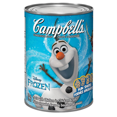 Campbell's Frozen Shapes Pasta With Chicken in Chicken Broth, 284 mL
