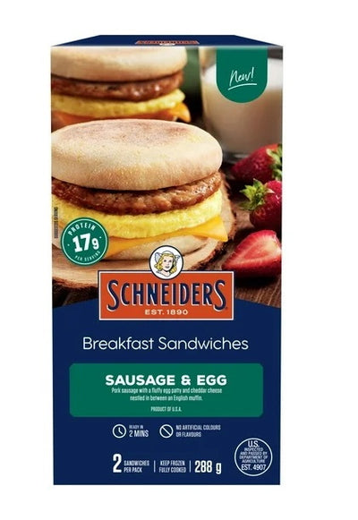SCHNEIDERS EGG AND SAUSAGE SAN