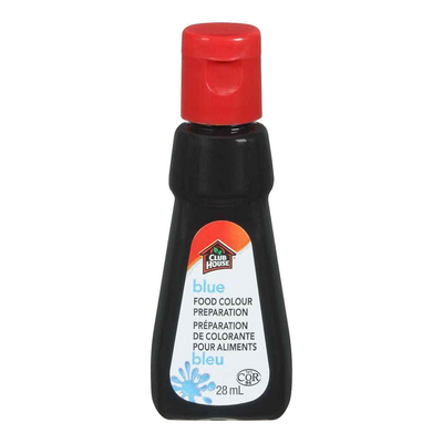 Club House Blue Food Colouring, 28 mL