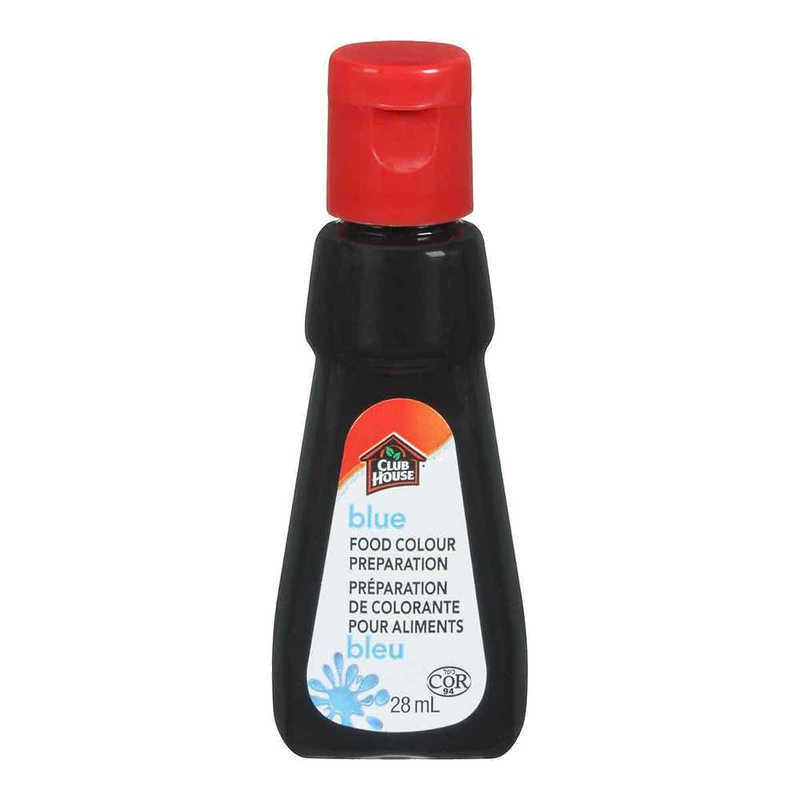 Club House Blue Food Colouring, 28 mL