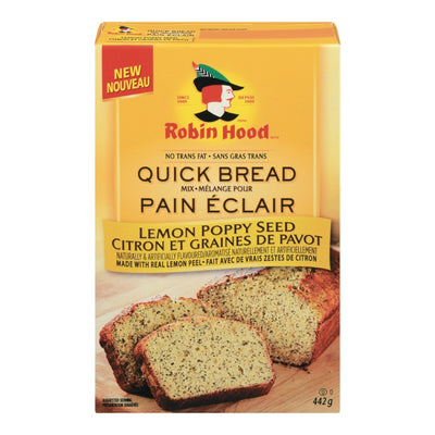 Robin Hood Lemon Poppy Seed Quick Bread Mix, 442 g