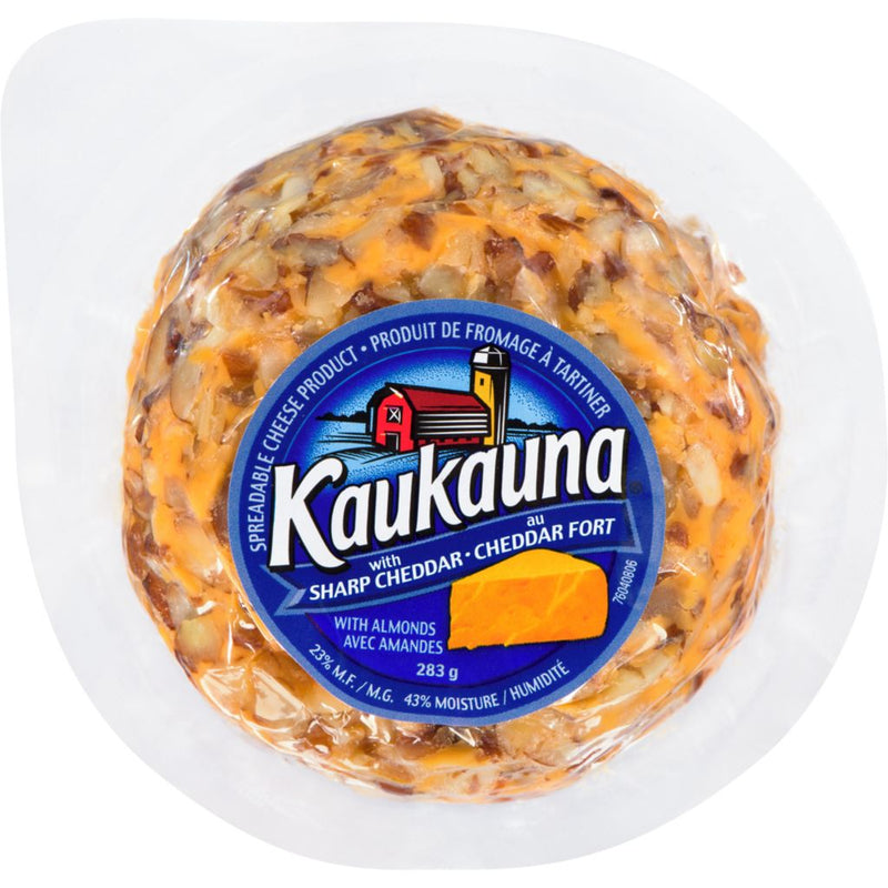 Kaukauna Sharp Cheddar Cheese Ball, 283g