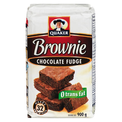 Quaker Chocolate Fudge Brownie Mix, 900 g