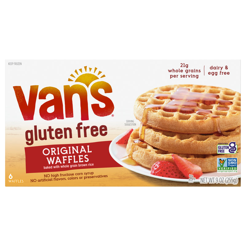 Van's Original Natural Waffles, 6 ct