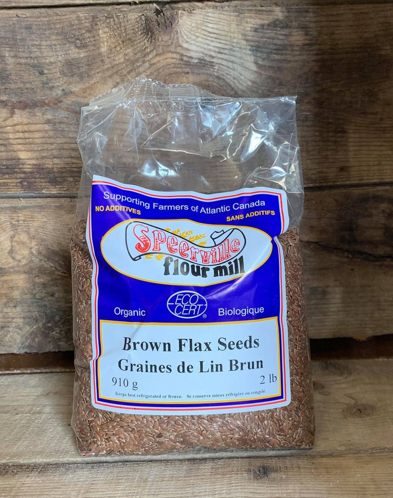 Speerville Organic Brown Flaxseeds, 910 g