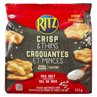 Ritz, Potato & Wheat Chips, 115 g