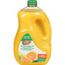 Del Monte 100% Pure Orange Juice With Pulp, 2.5 L
