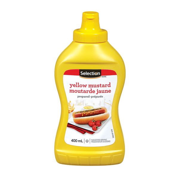 Selection Yellow Mustard, 400 mL