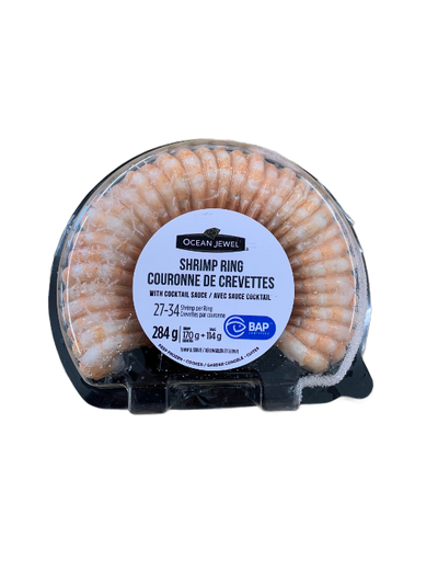 Ocean Jewel Shrimp Ring With Cocktail Sauce, 284 g