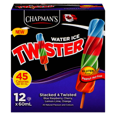 Chapman's Stacked & Twisted Pops, 60 mL, 12 ct