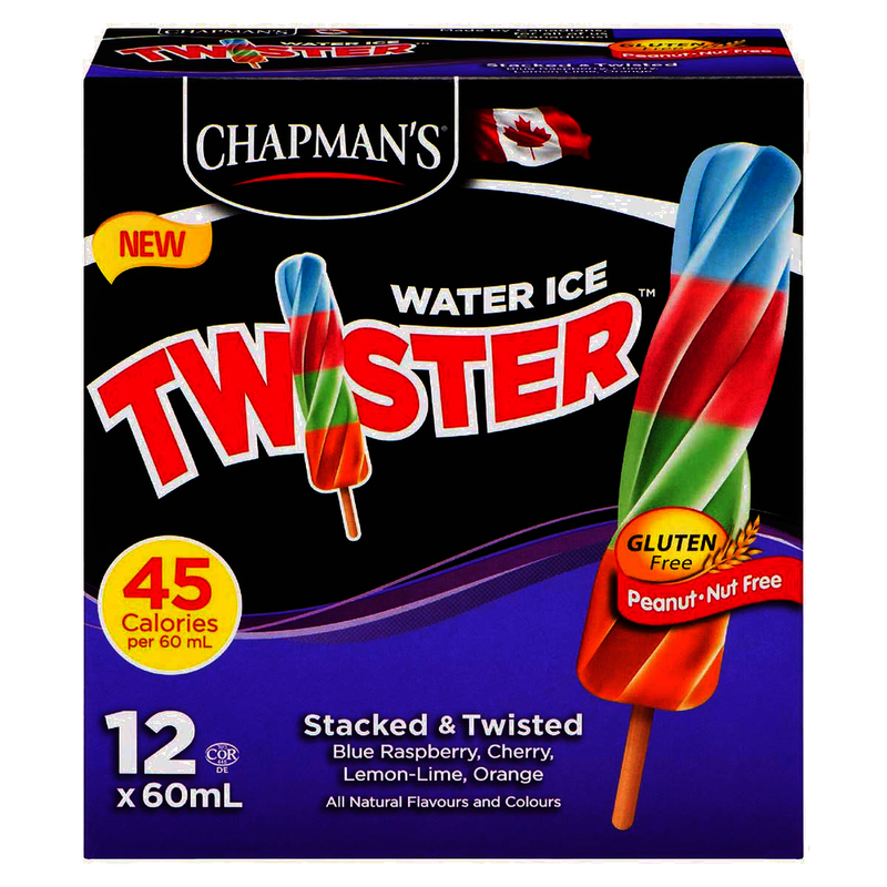 Chapman's Stacked & Twisted Pops, 60 mL, 12 ct