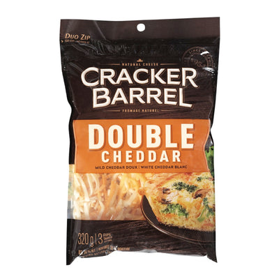 Cracker Barrel Double Cheddar, 320 g