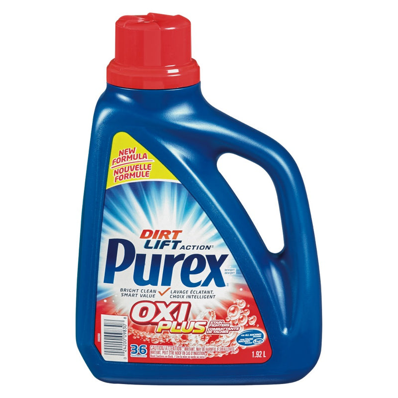 Purex Dirt Lift Action Oxi Plus Laundry Detergent, 1.92L