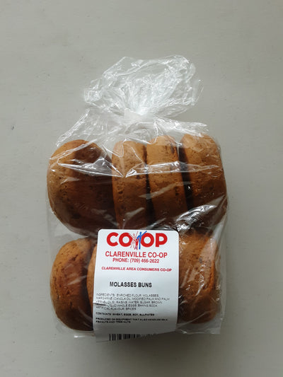 Molasses Buns, 8 ct