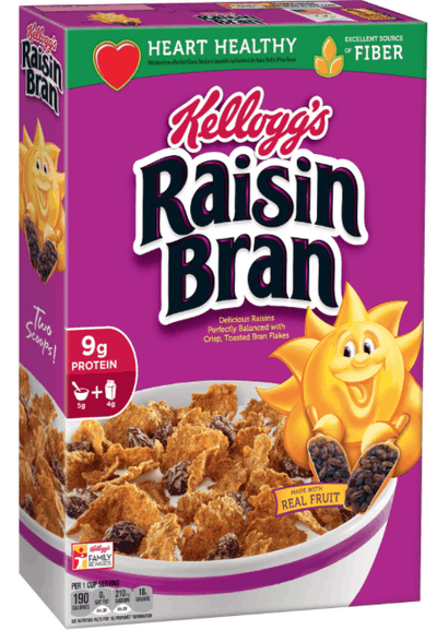 Kellogg's Raisin Bran Cereal, 1 ct