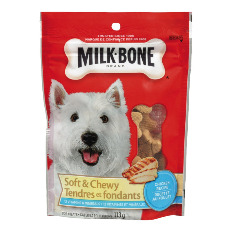 Milk Bone Soft & Chewy Chicken, 113 g