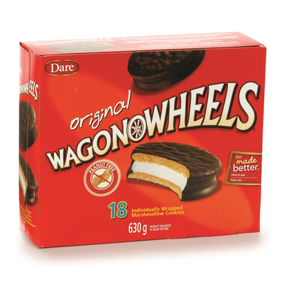 Dare Original Wagon Wheels, 18 count, 630 g