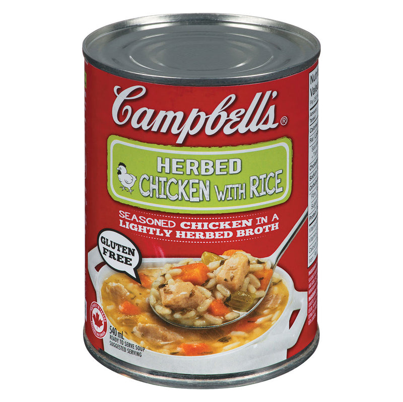 Campbell's Herbed Chicken With Rice Soup, 540 mL
