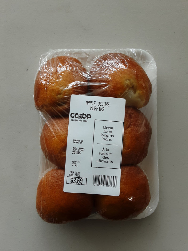 Apple Deluxe Muffins, 6pk