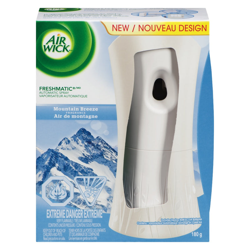 Air Wick Freshmatic Automatic Air Spray Mountain Breeze, 180 g