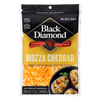 Black Diamond Mozza Cheddar Shredded Cheese, 320 g