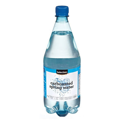 Selection Carbonated Spring Water, 1 L