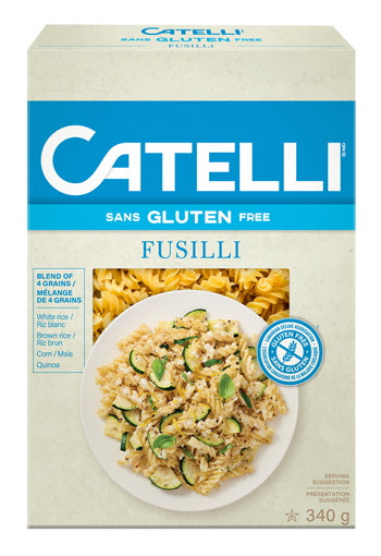 Catelli Gluten Free Fusilli, 340 g