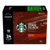 Keurig Starbucks Pike Place Roast Medium Roast Ground Coffee K-Cups, 24 ct