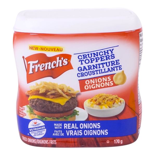 French's Crunchy Toppers Onions, 170 g