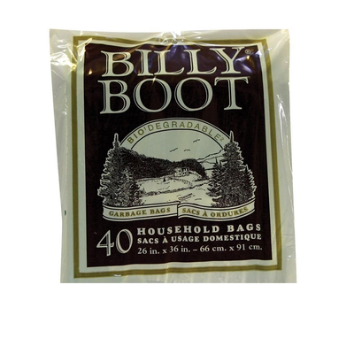 BILLY BOOT HOUSEHOLD GARBAGE BAGS