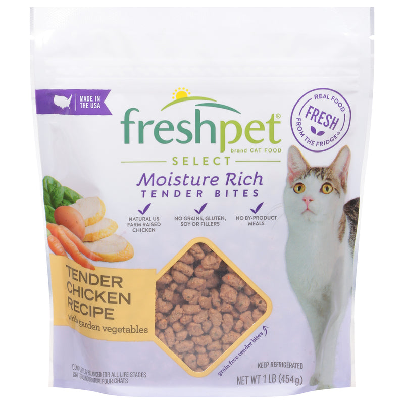 Fresh Pet Roasted Meals Tender Chicken Recipe With Garden Vegetables