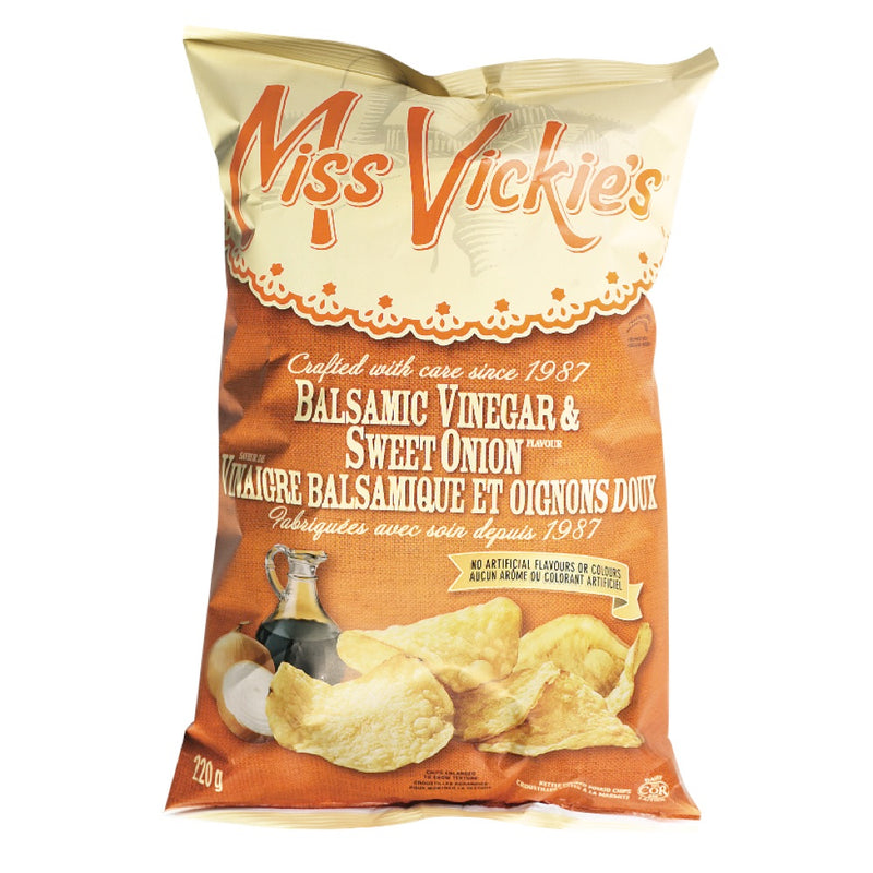 Miss Vickie's Balsamic Vinegar & Sweet Onion Chips, 220 g