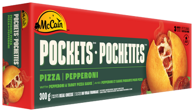 McCain Pepperoni Pizza Pockets, 300g