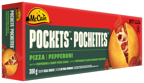 McCain Pepperoni Pizza Pockets, 300g