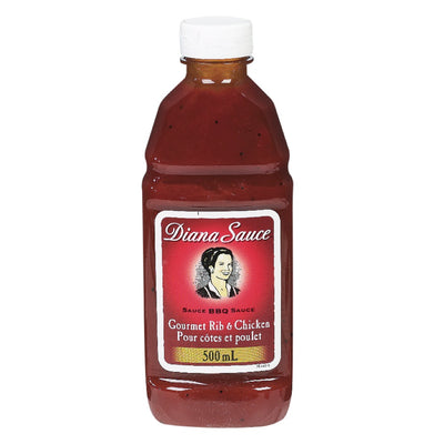 Diana Gourmet Rib & Chicken BBQ Sauce, 500 mL