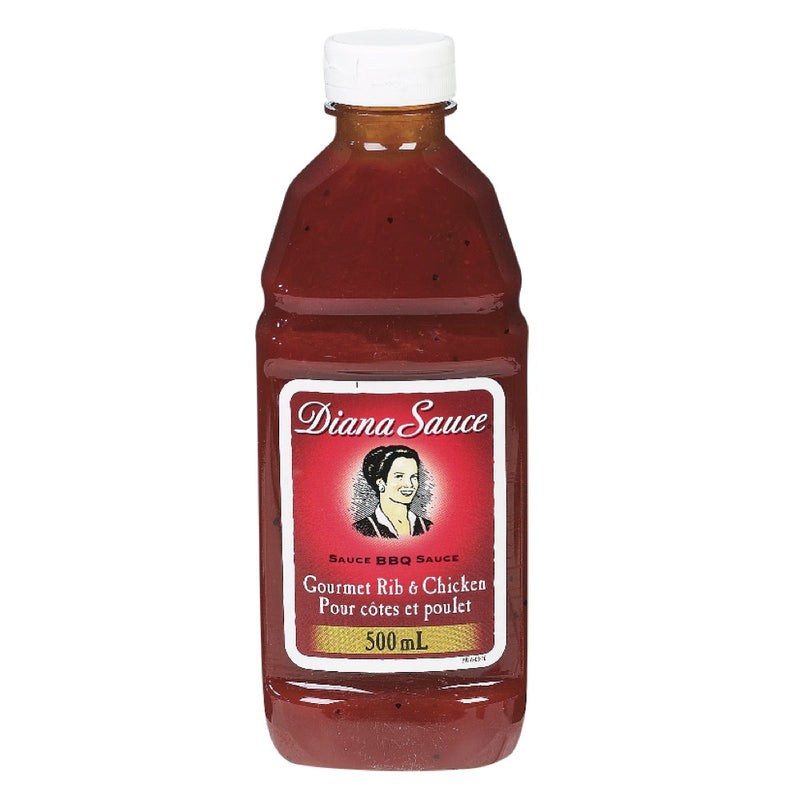 Diana Gourmet Rib & Chicken BBQ Sauce, 500 mL