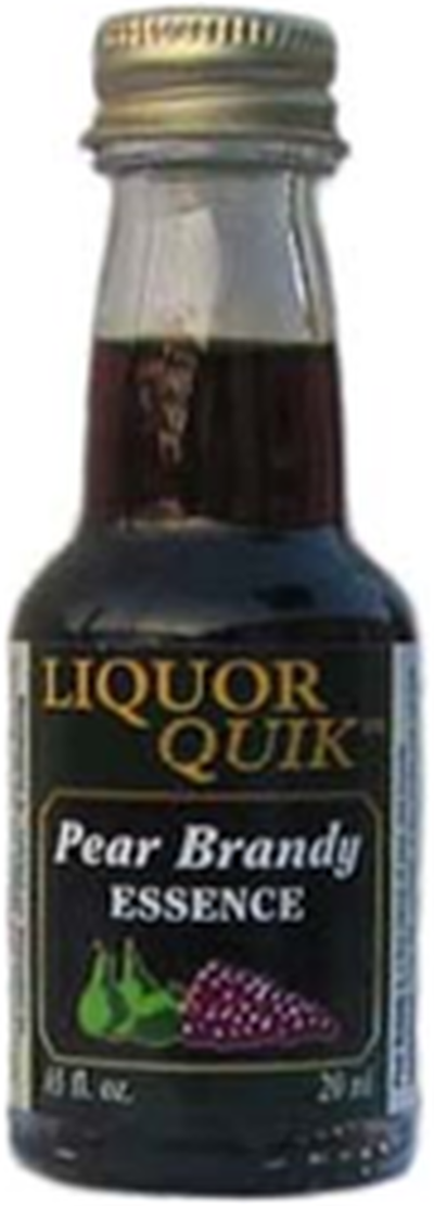 Liquor Quik Pear Brandy Essence, 20 mL