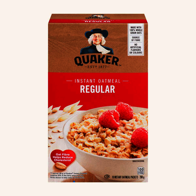 Quaker Regular Instant Oatmeal, 280g