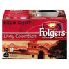 Folgers Keurig Lively Colombian Coffee, 108 g (12ct)