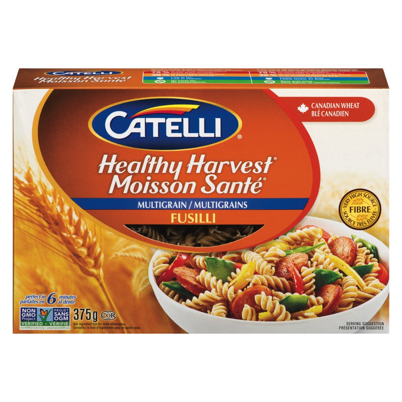 Catelli Healthy Harvest Multigrain Fusilli, 375 g