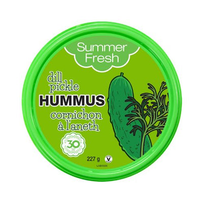 Summer Fresh Dill Pickle Hummus, 227 g