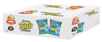 Old Dutch Chip Twists, 50 bags