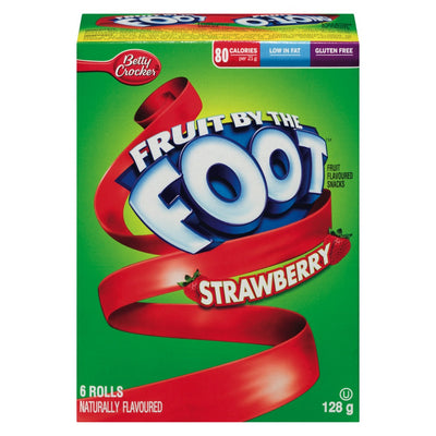 Fruit By The Fruit Strawberry Candy Rolls, 128 g
