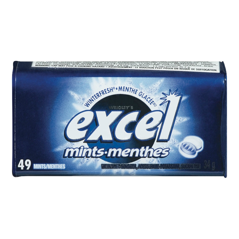 Excel Winterfresh Mints, 34 g