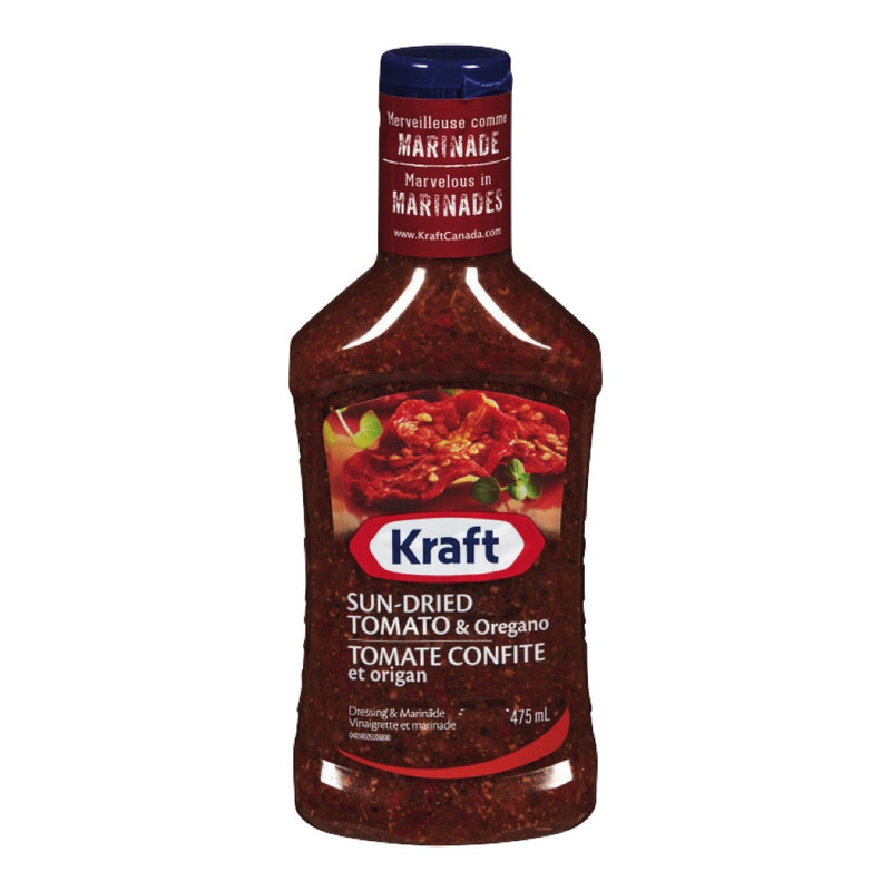 Kraft Sun-Dried Tomato & Oregano Dressing & Marinade, 475 mL