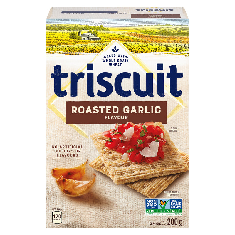 Triscuit Roasted Garlic Crackers, 200 g