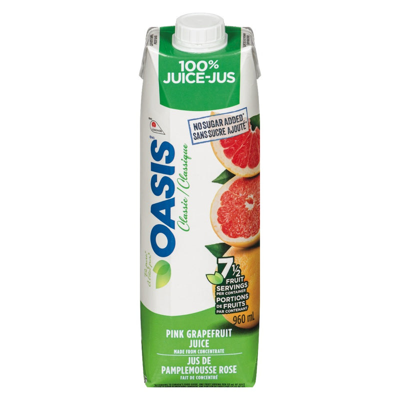 Oasis Pink Grapefruit Juice, 960 mL