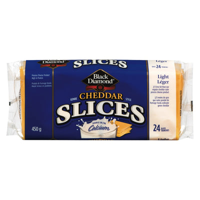Black Diamond Thin Cheddar Slices 450g
