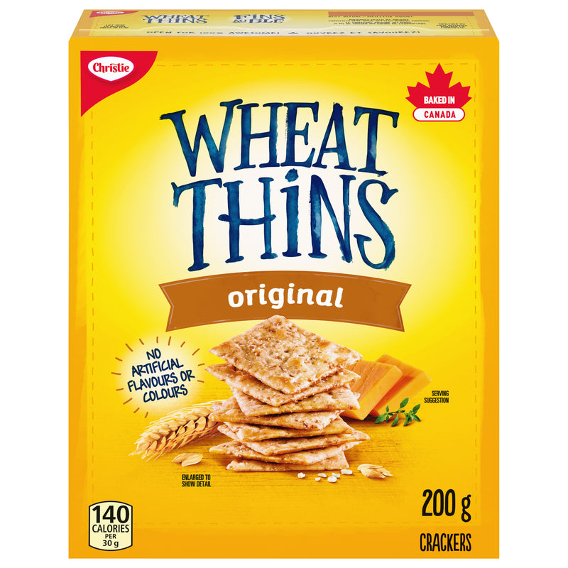 Christie Wheat Thins Original, 200 g